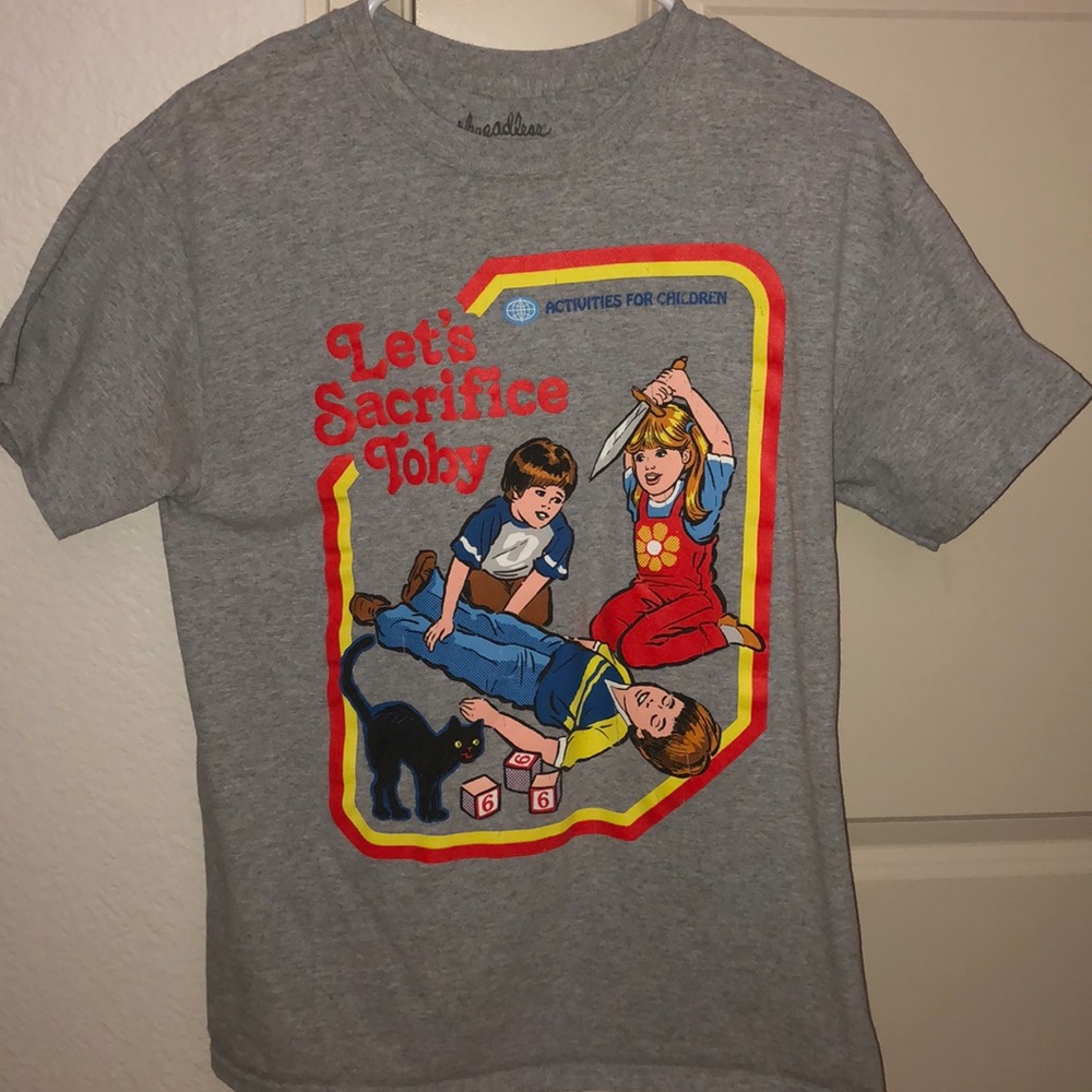 Let's Sacrifice Toby tee
